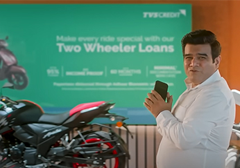 Two Wheeler loans no extensive documentation - TVS Credit