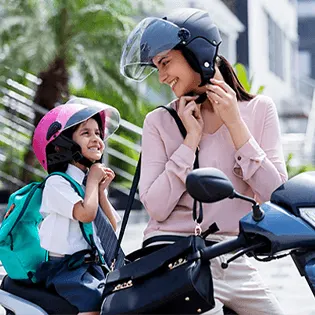 Instant Two Wheeler Loan offered by TVS Credit